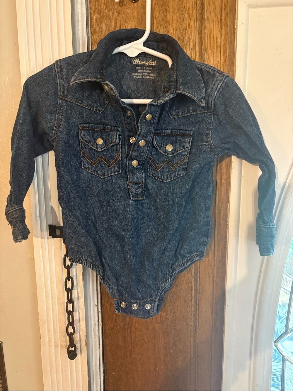 Wrangler Dark Blue Denim Baby Jacket